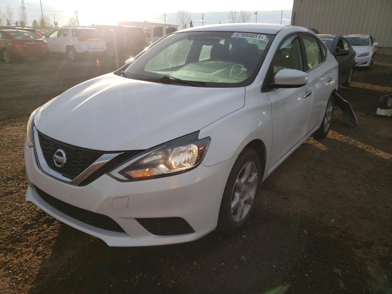 Photo 2 from auction – 2017 NISSAN SENTRA S with VIN 3N1AB7AP5HL679901