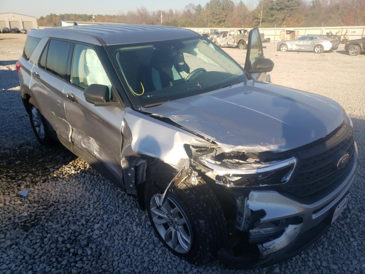 FORD EXPLORER 2021 with VIN 1FMSK7BH9MGA11358 - Photo from auction