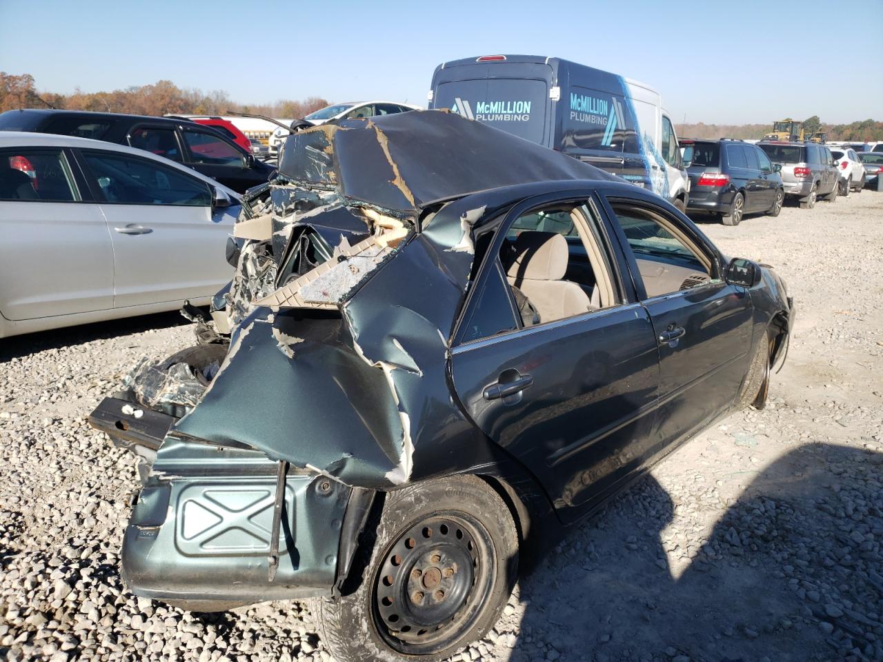 Photo 4 from auction – 2005 TOYOTA CAMRY LE with VIN 4T1BE32K05U086819