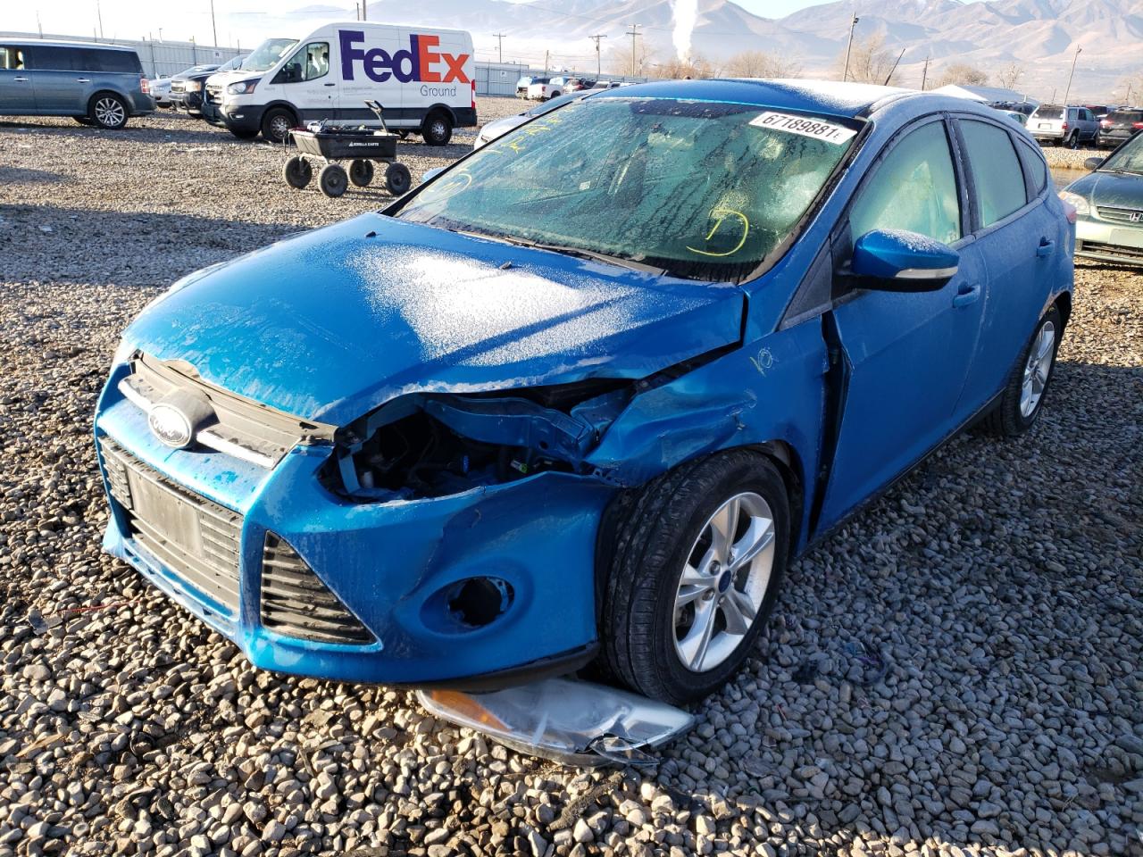 Photo 2 from auction – 2014 FORD FOCUS SE with VIN 1FADP3K23EL321233