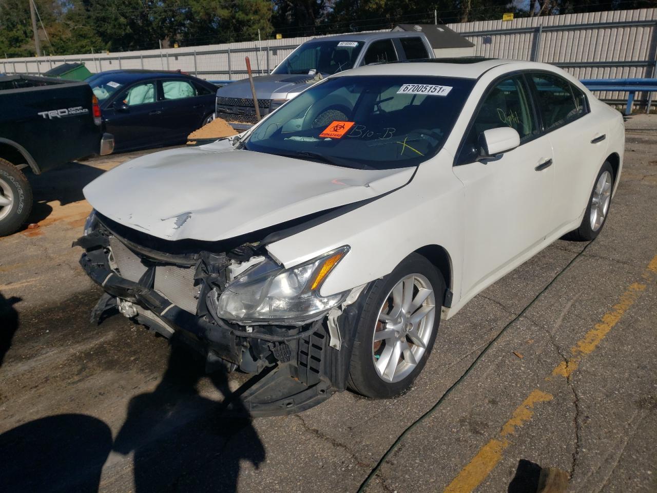 Photo 2 from auction – 2013 NISSAN MAXIMA with VIN 1N4AA5AP0DC803850
