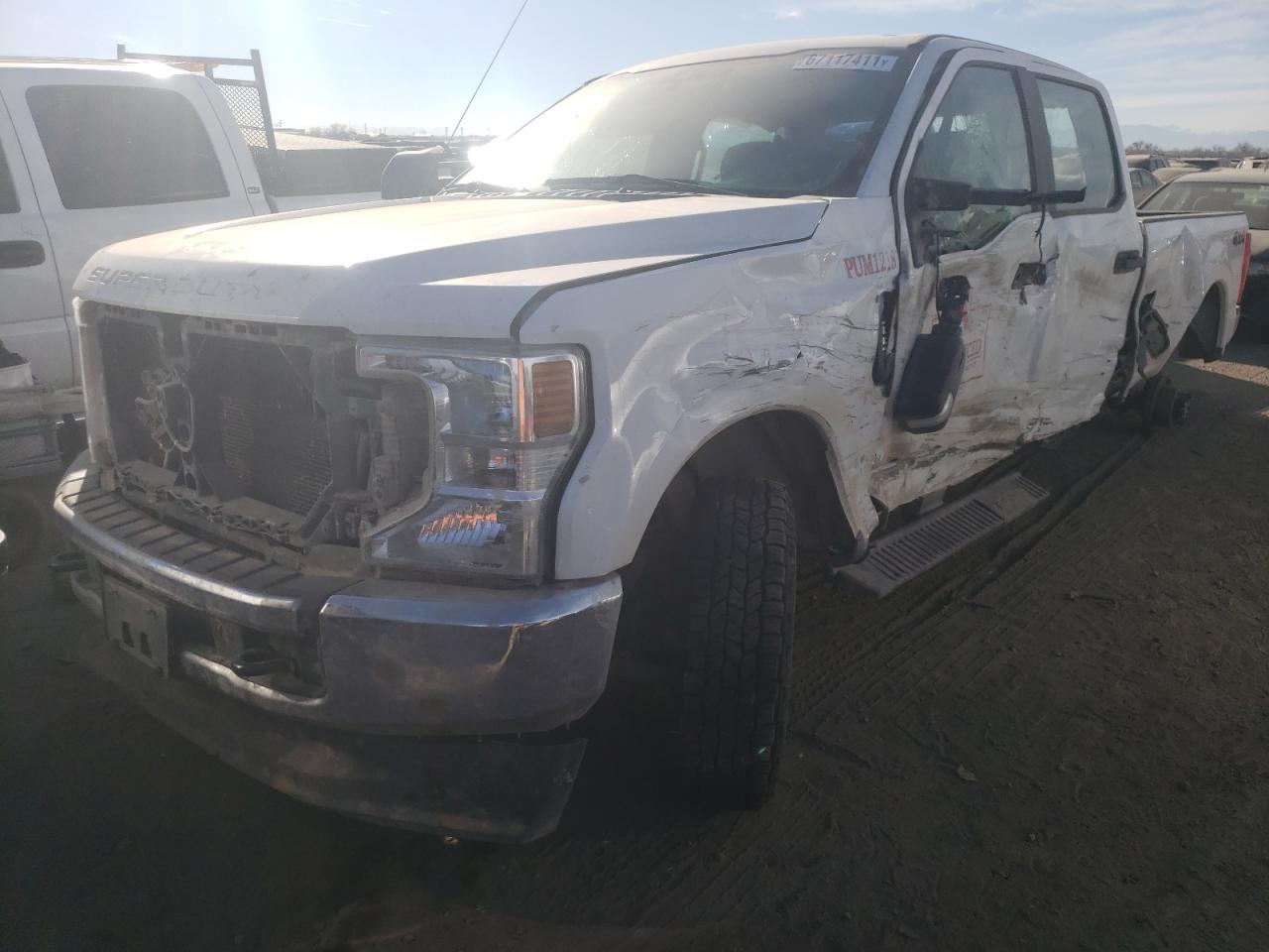Photo 2 from auction – 2020 FORD F250 SUPER with VIN 1FT7W2B62LEC47117