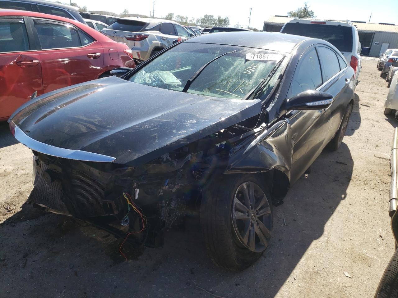 Photo 2 from auction – 2014 HYUNDAI SONATA GLS with VIN 5NPEB4ACXEH885463