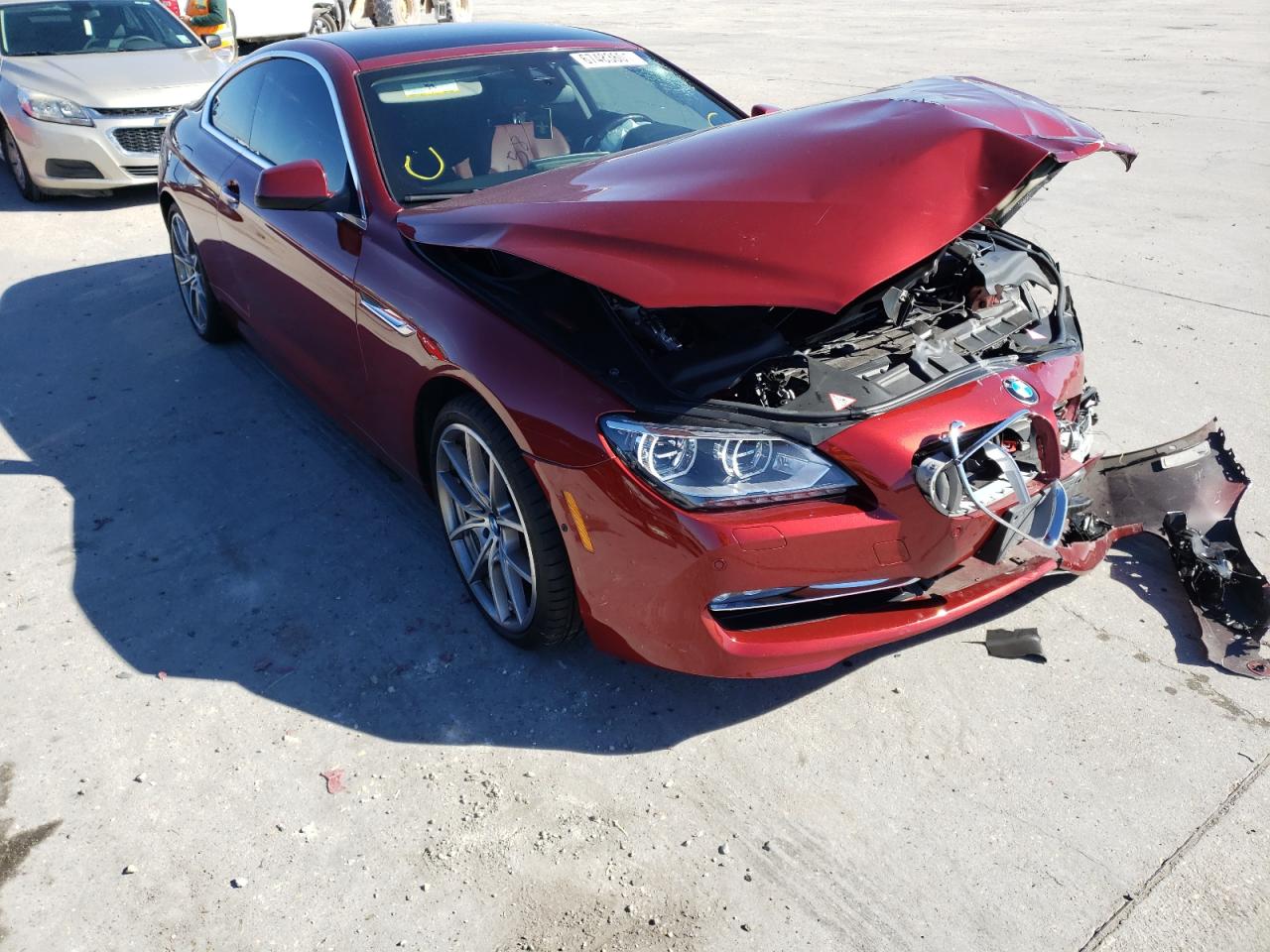 BMW 650 XI 2013 with VIN WBAYM1C50DDZ02311 - Photo from auction