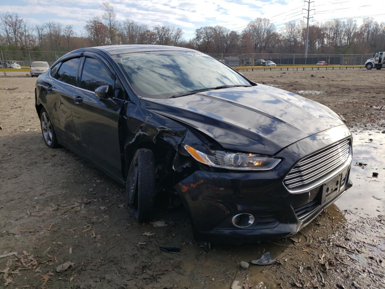 FORD FUSION SE 2014 with VIN 3FA6P0HD6ER350663 - Photo from auction