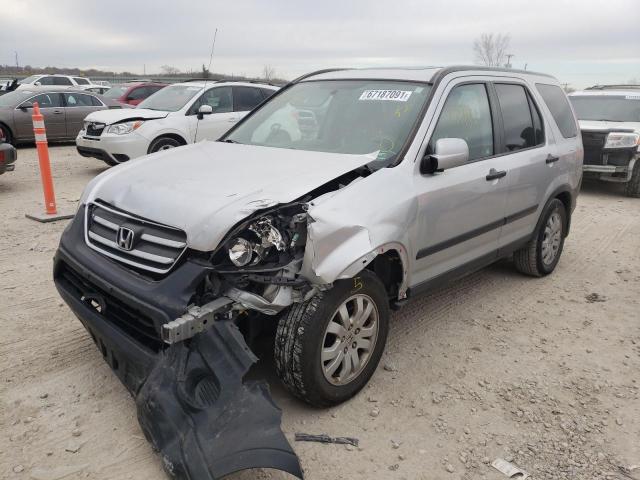 Photo 2 from auction – 2006 HONDA CR-V EX with VIN JHLRD68816C028148