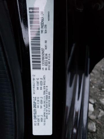 Фото 10 с аукциона – 2012 DODGE AVENGER SE с VIN 1C3CDZAB0CN294257