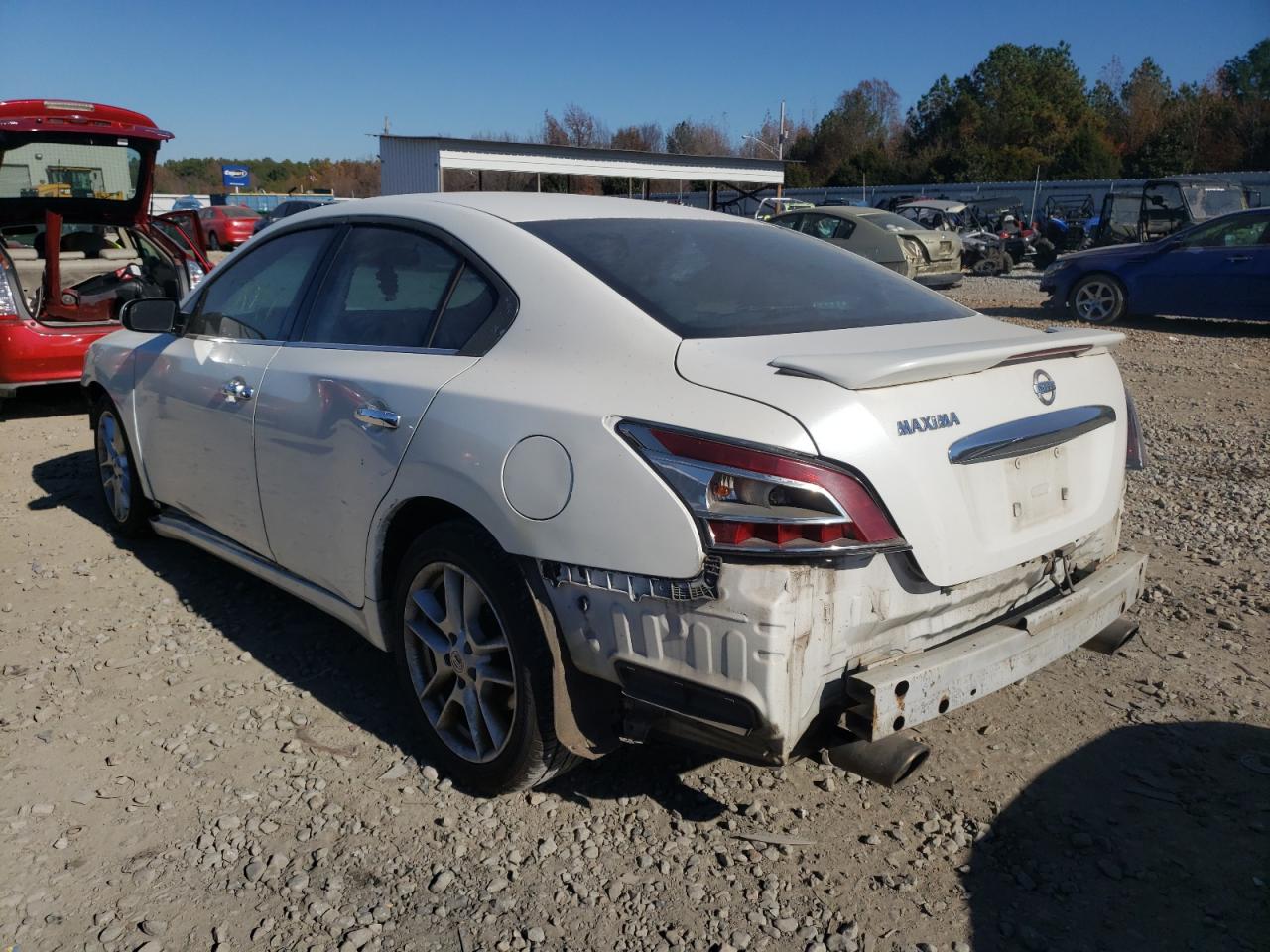 Photo 3 from auction – 2012 NISSAN MAXIMA S with VIN 1N4AA5AP8CC848081