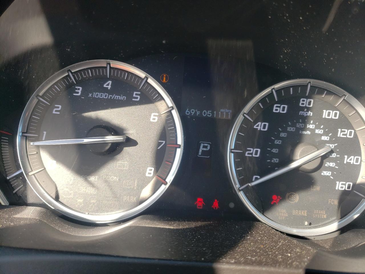 Photo 8 from auction – 2015 ACURA TLX with VIN 19UUB1F37FA008300