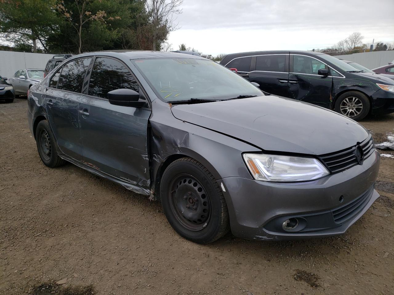 VOLKSWAGEN JETTA BASE 2014 with VIN 3VW2K7AJ0EM329690 - Photo from auction