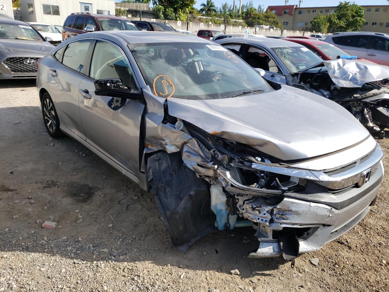 HONDA CIVIC EX 2016 with VIN 19XFC2F77GE211182 - Photo from auction