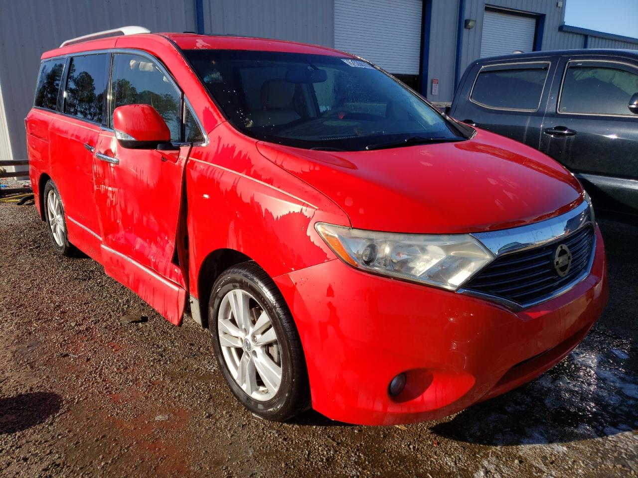 NISSAN QUEST 2012 with VIN JN8AE2KP6C9050188 - Photo from auction