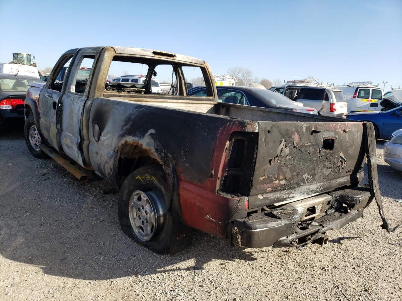Photo 3 from auction – 2003 CHEVROLET SILVERADO with VIN 2GCEK19T731176491