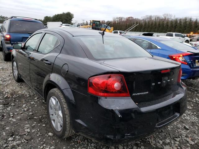 Фото 3 с аукциона – 2012 DODGE AVENGER SE с VIN 1C3CDZAB0CN294257