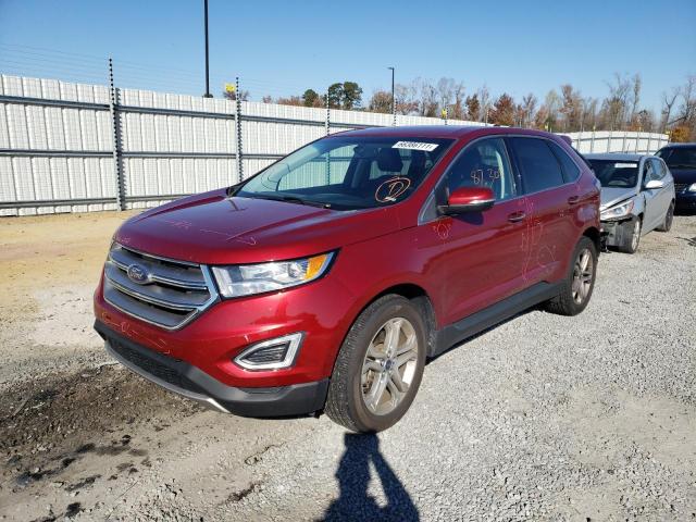 Photo 2 from auction – 2015 FORD EDGE TITAN with VIN 2FMTK4K93FBB23062