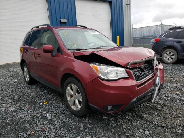 SUBARU FORESTER 2 2015 with VIN JF2SJCCCXFH802371 - Photo from auction