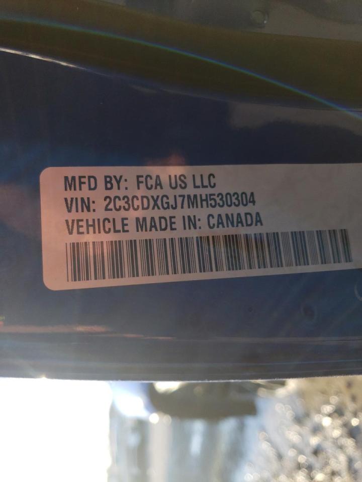 Photo 10 from auction – 2021 DODGE CHARGER SC with VIN 2C3CDXGJ7MH530304
