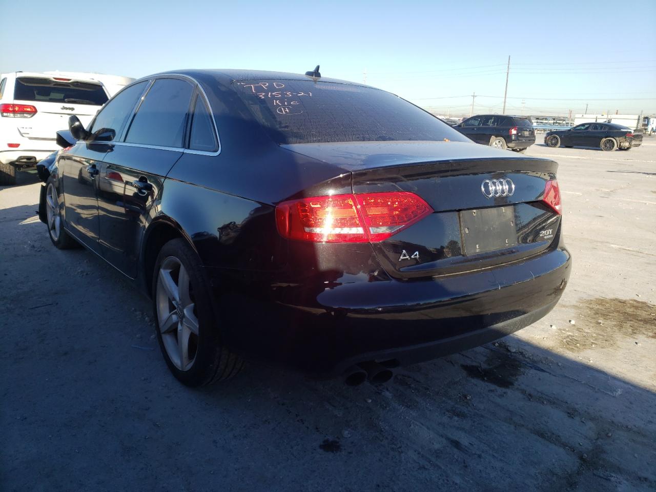 Photo 3 from auction – 2012 AUDI A4 PREMIUM with VIN WAUBFAFL2CA115970