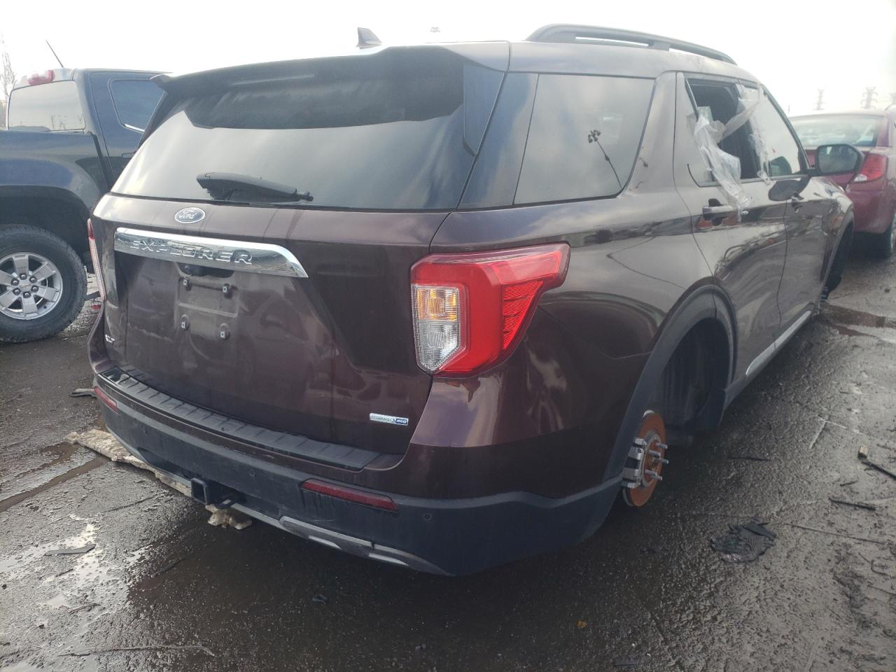 Photo 4 from auction – 2020 FORD EXPLORER X with VIN 1FMSK8DH0LGA44282