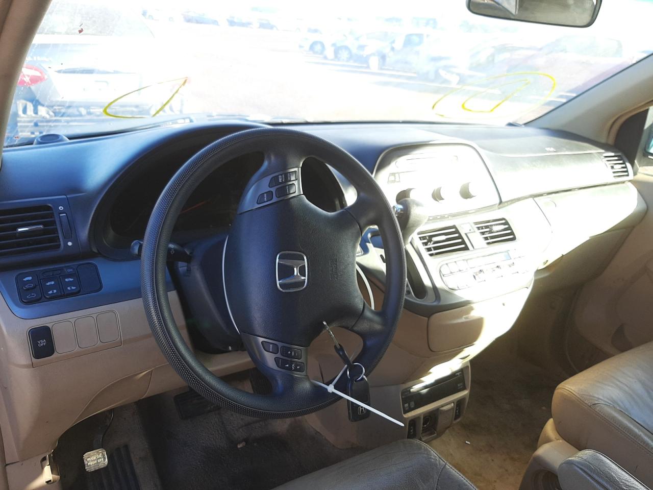 Photo 9 from auction – 2005 HONDA ODYSSEY EX with VIN 5FNRL387X5B052598