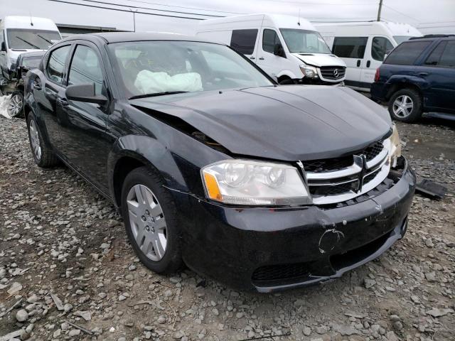 DODGE AVENGER SE 2012 with VIN 1C3CDZAB0CN294257 - Photo from auction