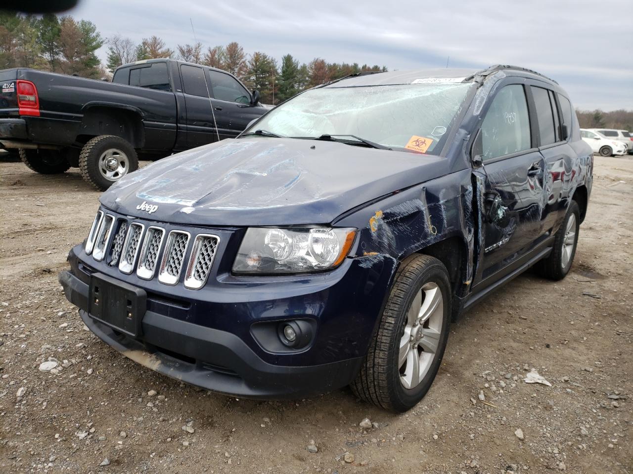 Photo 2 from auction – 2017 JEEP COMPASS LA with VIN 1C4NJDEB6HD163552