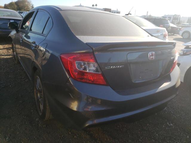 Photo 3 from auction – 2012 HONDA CIVIC SI with VIN 2HGFB6E54CH706613