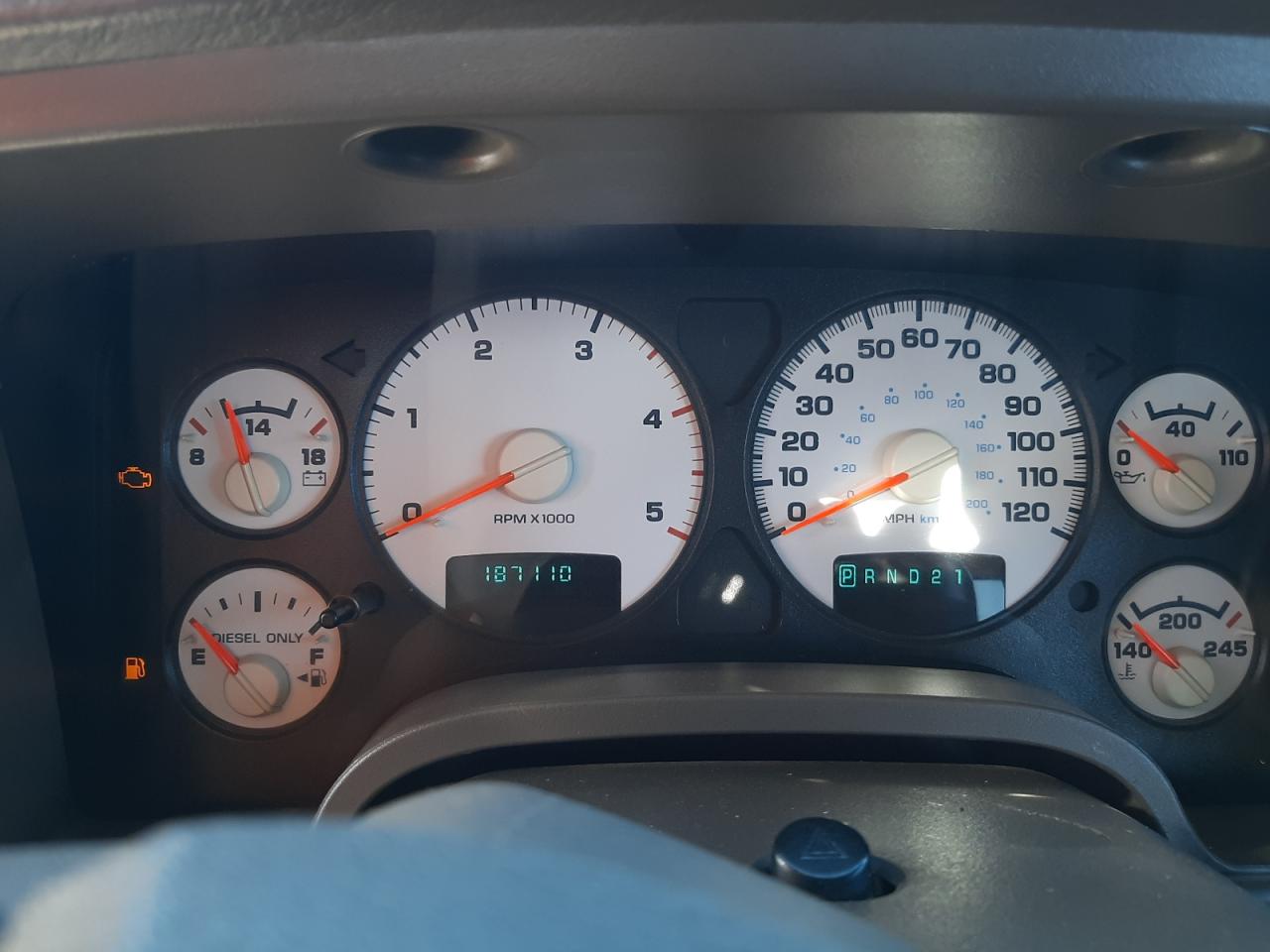 Photo 8 from auction – 2005 DODGE RAM 2500 S with VIN 3D7KS28C15G760704