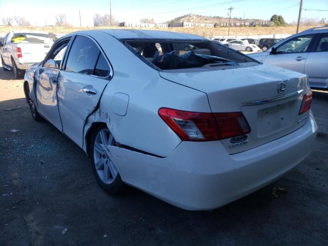 Photo 3 from auction – 2007 LEXUS ES 350 with VIN JTHBJ46G772002293