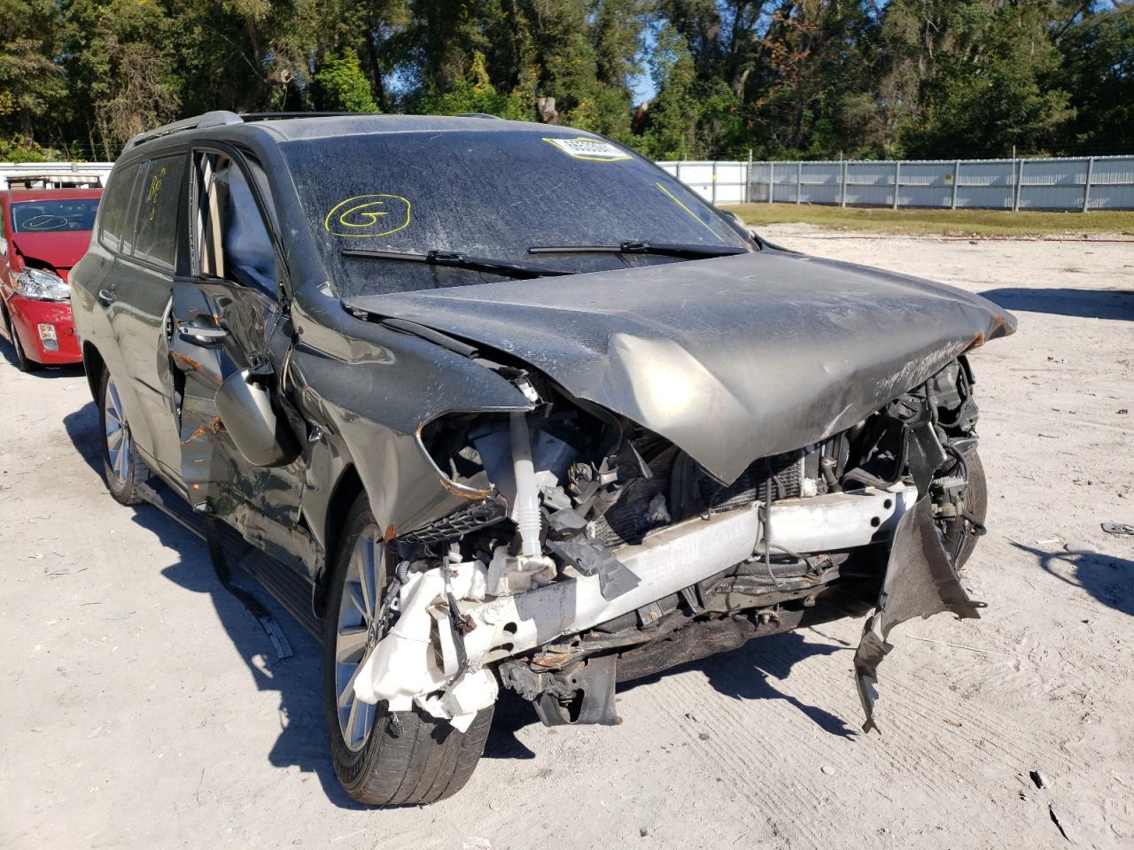 TOYOTA HIGHLANDER 2010 with VIN JTEJW3EH1A2045999 - Photo from auction