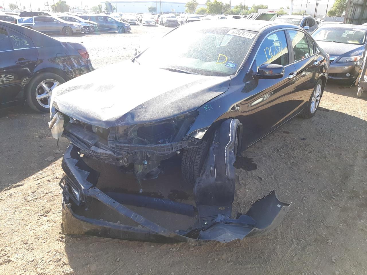 Photo 2 from auction – 2013 HONDA ACCORD EX with VIN 1HGCR2F74DA215191