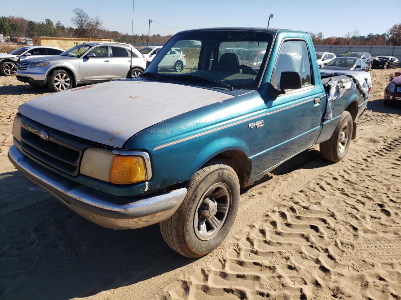 Photo 2 from auction – 1994 FORD RANGER with VIN 1FTCR10A3RUA27801