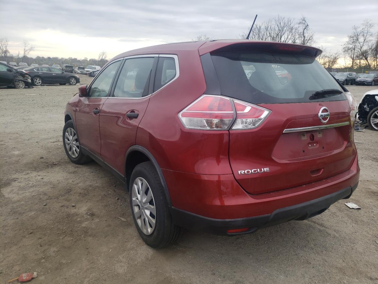 Photo 3 from auction – 2016 NISSAN ROGUE S with VIN KNMAT2MT2GP699273