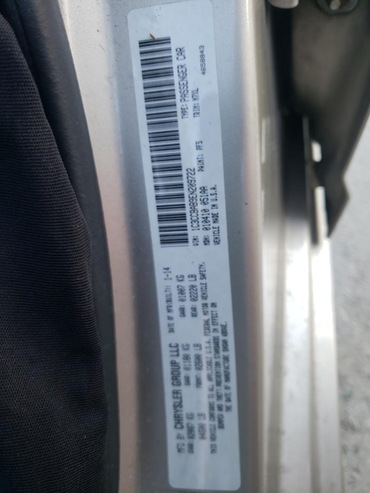Photo 10 from auction – 2014 CHRYSLER 200 LX with VIN 1C3CCBAB9EN209722