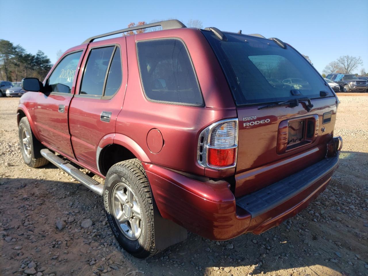 Photo 3 from auction – 2003 ISUZU RODEO S with VIN 4S2CK58WX34306234