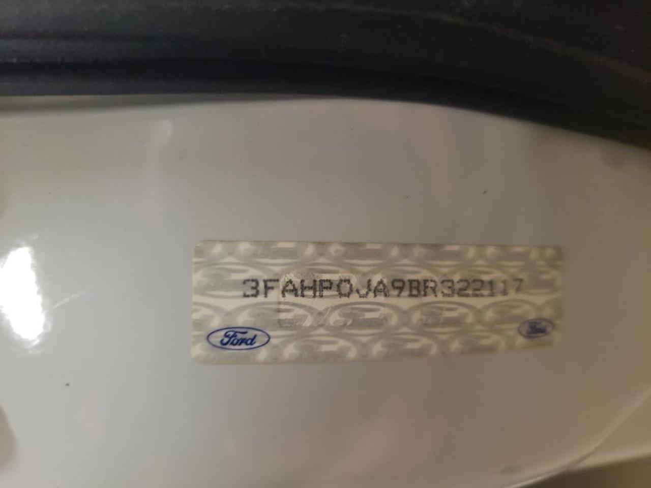 Photo 10 from auction – 2011 FORD FUSION SEL with VIN 3FAHP0JA9BR322117