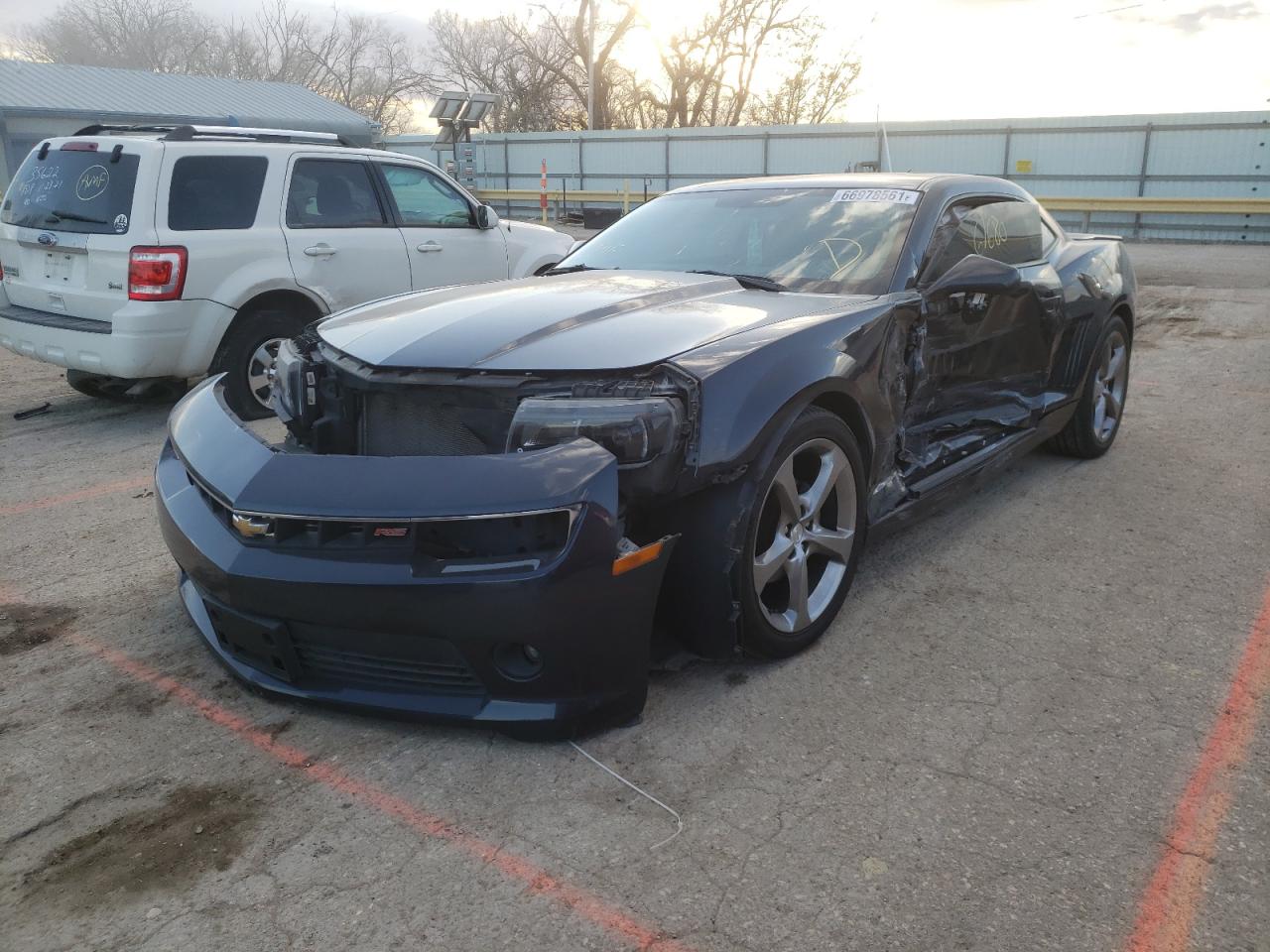 Photo 2 from auction – 2014 CHEVROLET CAMARO LT with VIN 2G1FC1E35E9159516