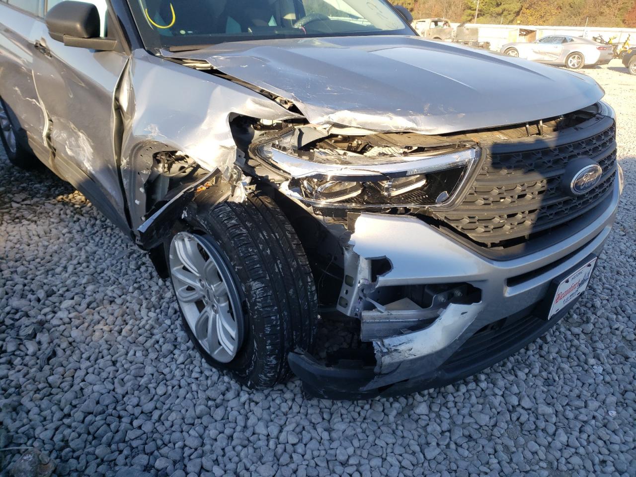 Photo 9 from auction – 2021 FORD EXPLORER with VIN 1FMSK7BH9MGA11358