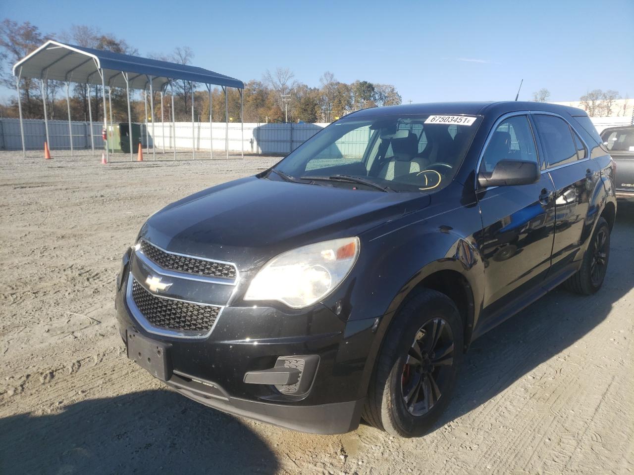 Photo 2 from auction – 2011 CHEVROLET EQUINOX LS with VIN 2CNFLCEC5B6380044