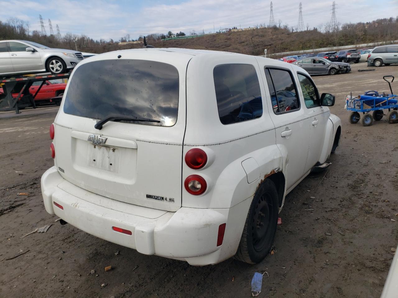 Photo 4 from auction – 2009 CHEVROLET HHR LS with VIN 3GNCA13BX9S513475