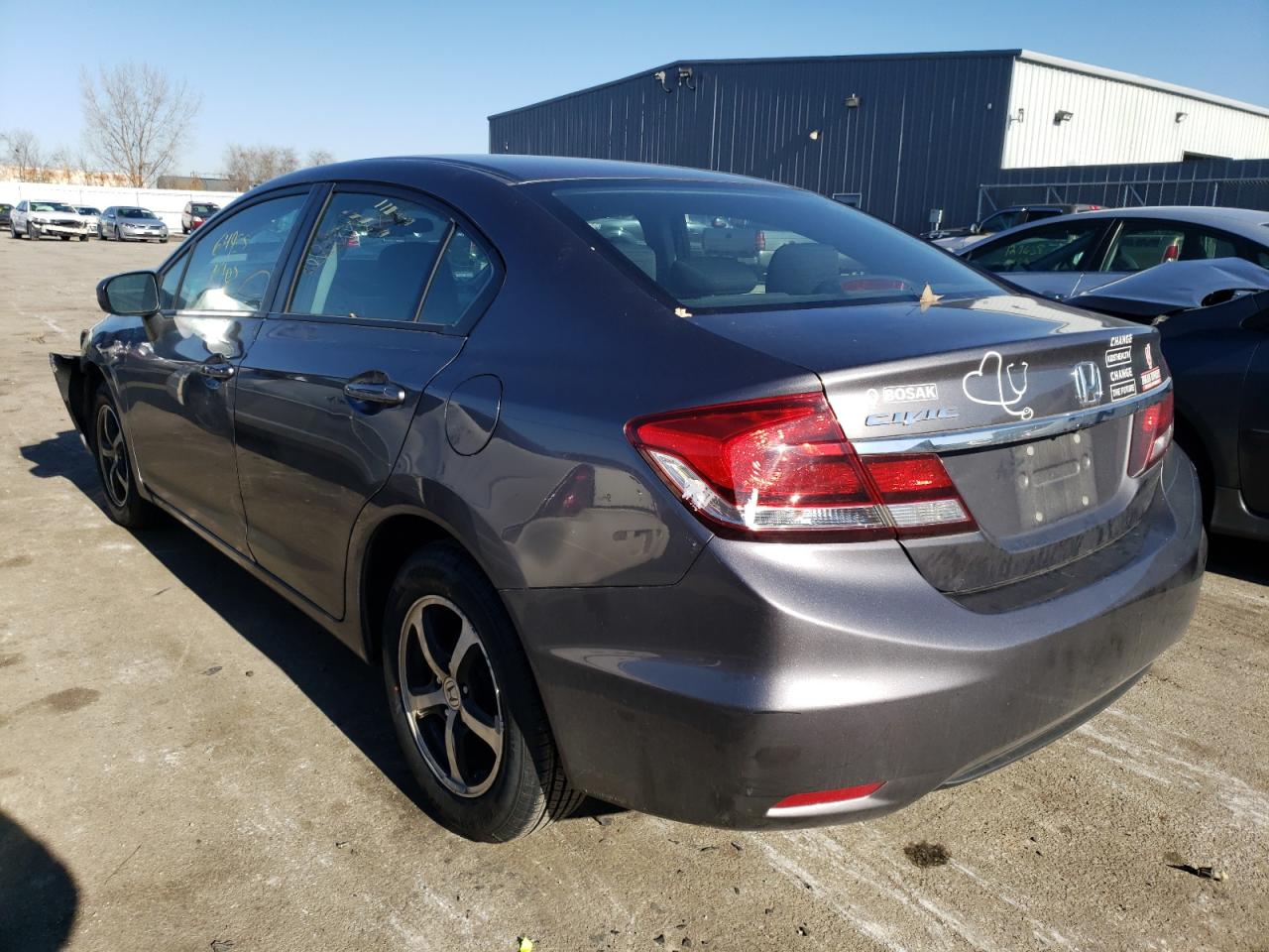 Photo 3 from auction – 2015 HONDA CIVIC SE with VIN 19XFB2F70FE057321