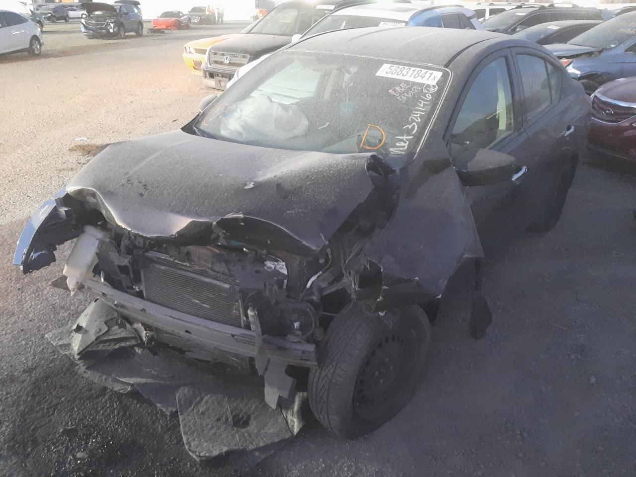 Photo 2 from auction – 2015 NISSAN VERSA S with VIN 3N1CN7AP4FL910347