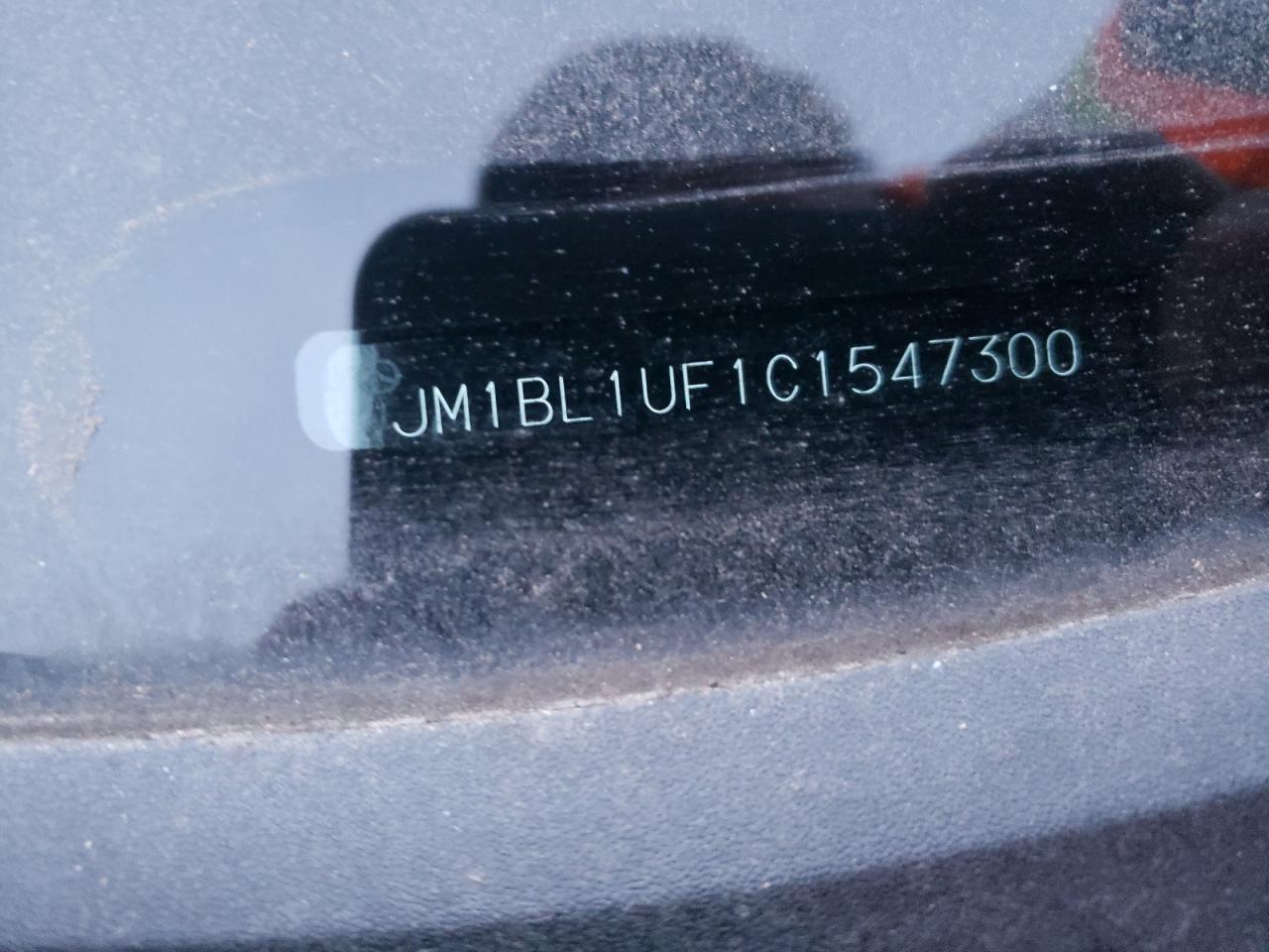 Photo 10 from auction – 2012 MAZDA 3 I with VIN JM1BL1UF1C1547300