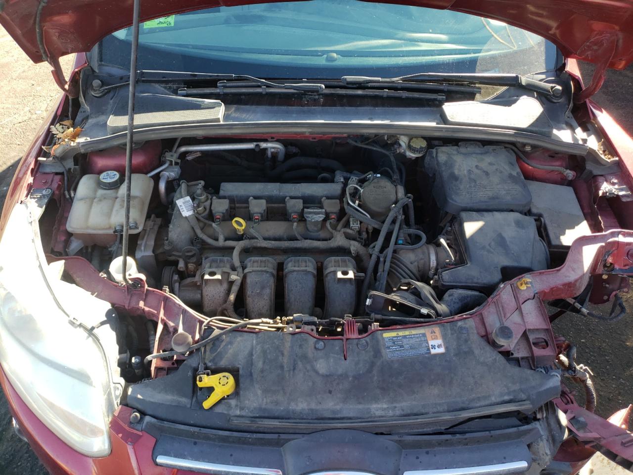 Photo 7 from auction – 2013 FORD FOCUS SE with VIN 1FADP3K2XDL255357