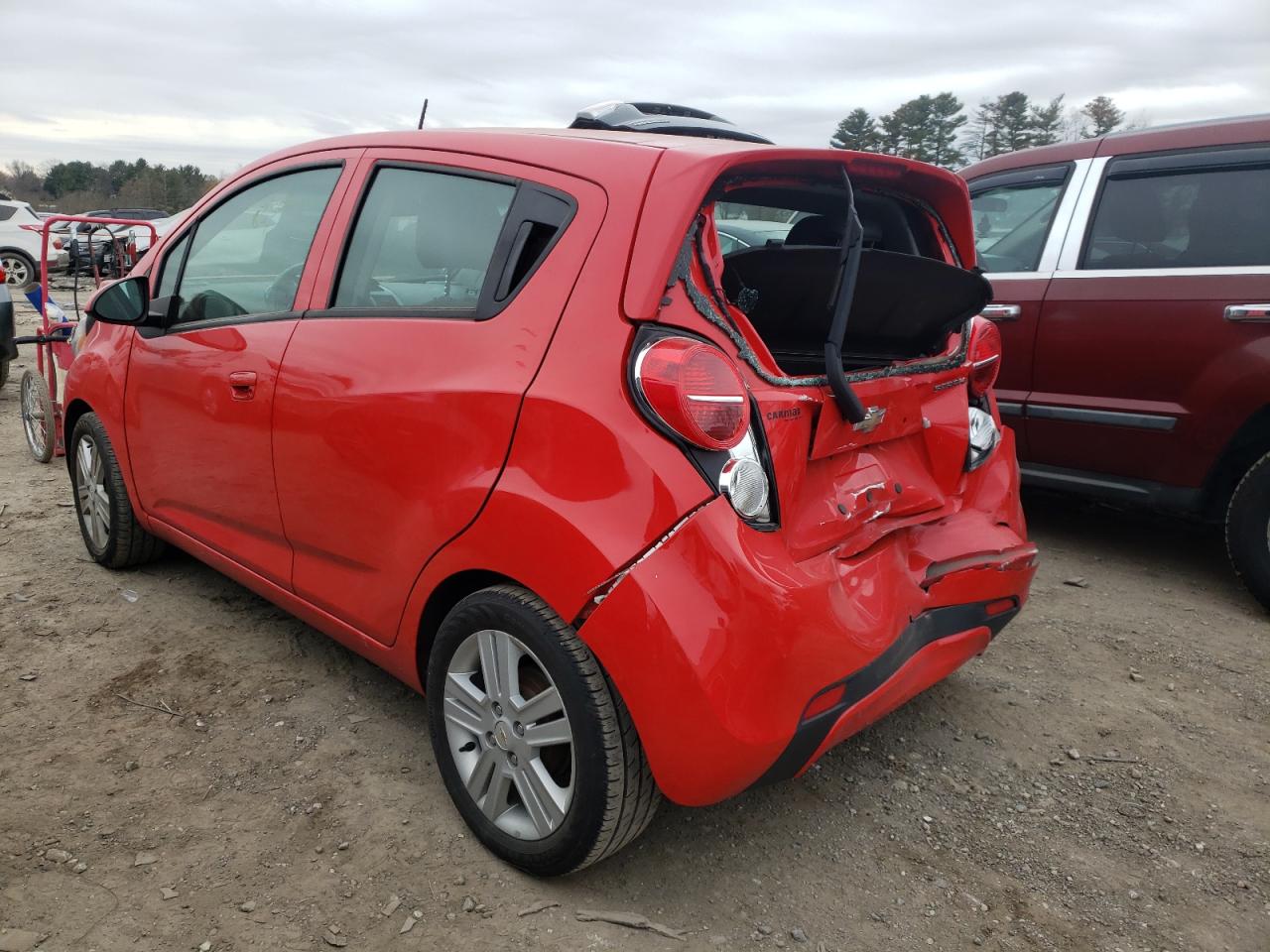 Photo 3 from auction – 2014 CHEVROLET SPARK 1LT with VIN KL8CD6S91EC559166