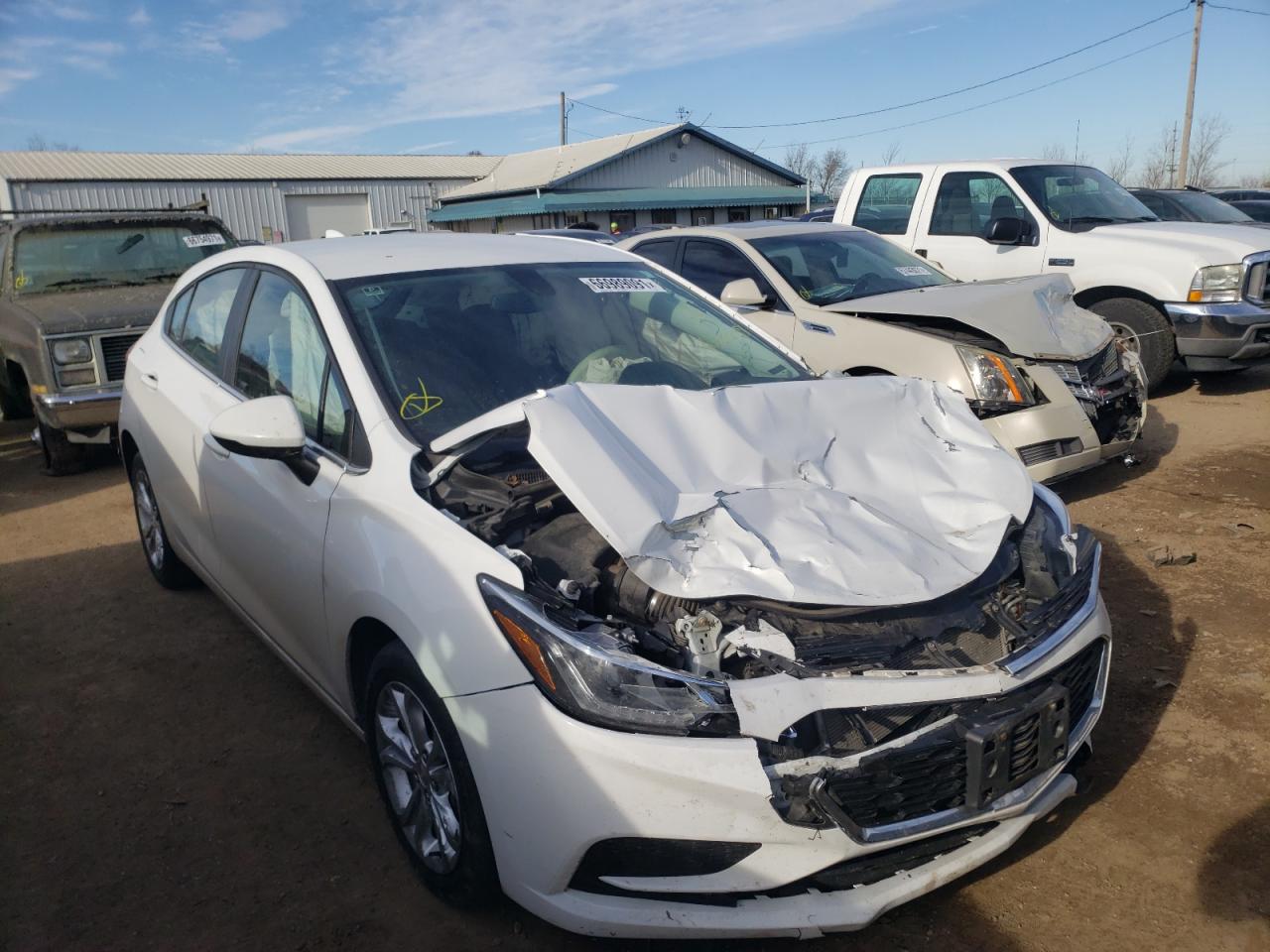 CHEVROLET CRUZE LT 2018 with VIN 3G1BE6SM4JS625839 - Photo from auction