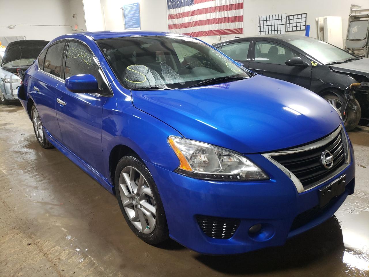 NISSAN SENTRA S 2013 with VIN 3N1AB7AP1DL774496 - Photo from auction