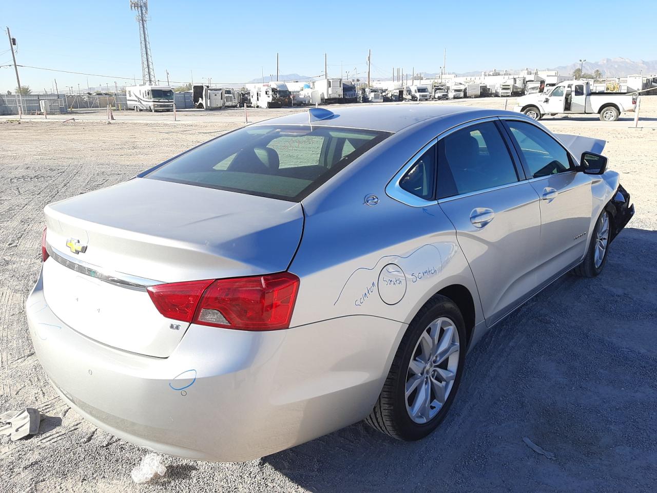 Photo 4 from auction – 2016 CHEVROLET IMPALA LT with VIN 2G1105SA2G9140373