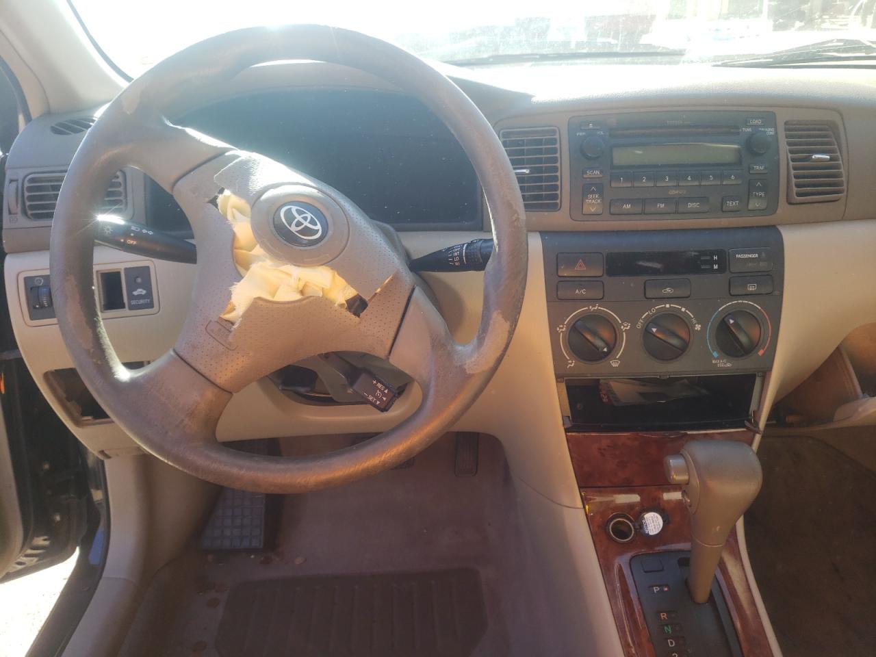 Photo 9 from auction – 2006 TOYOTA COROLLA CE with VIN 1NXBR32E76Z689394