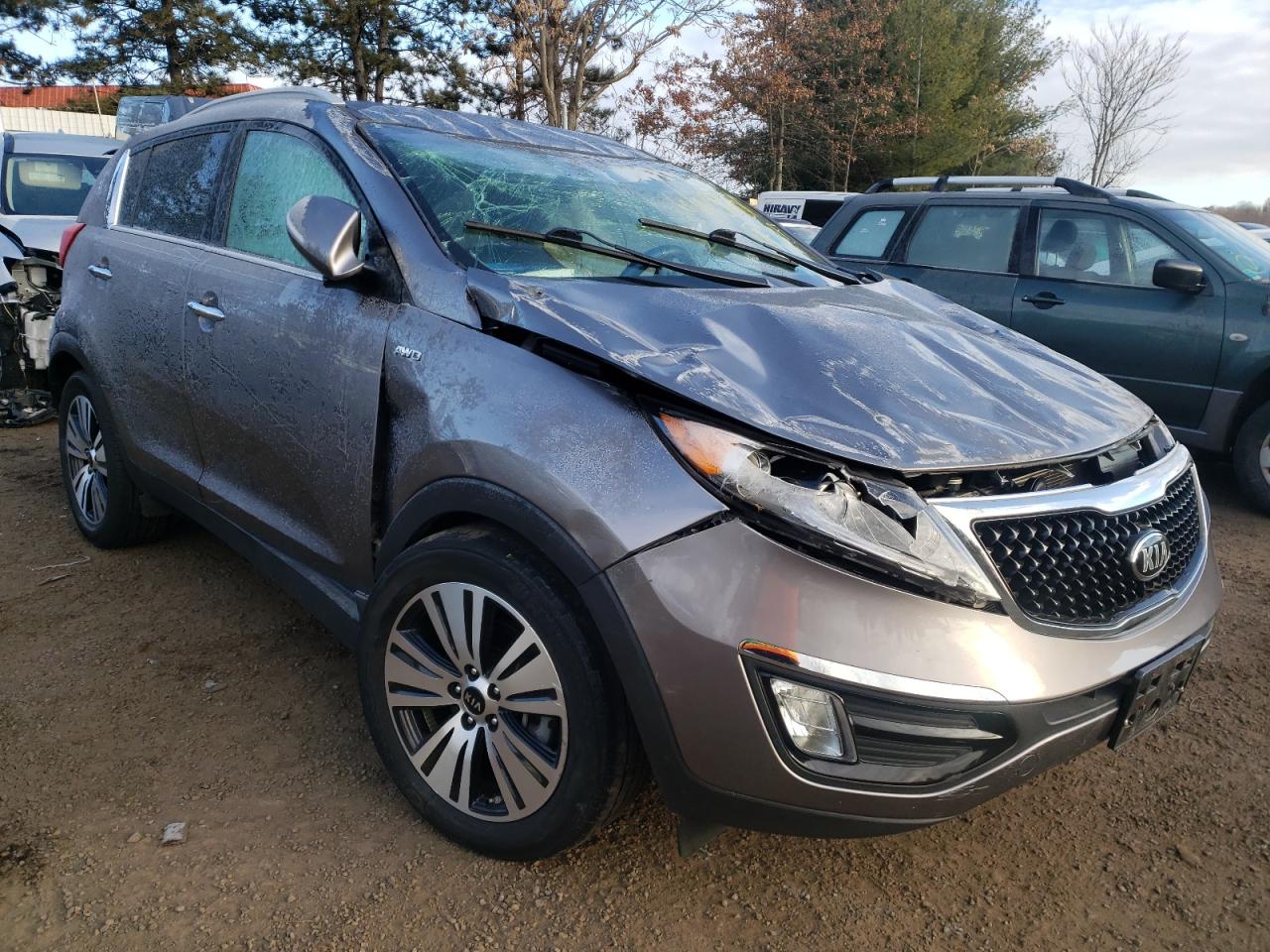 KIA SPORTAGE E 2014 with VIN KNDPCCACXE7603391 - Photo from auction